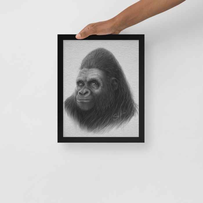 "Squatch" Framed poster 11"x14" - Image 3