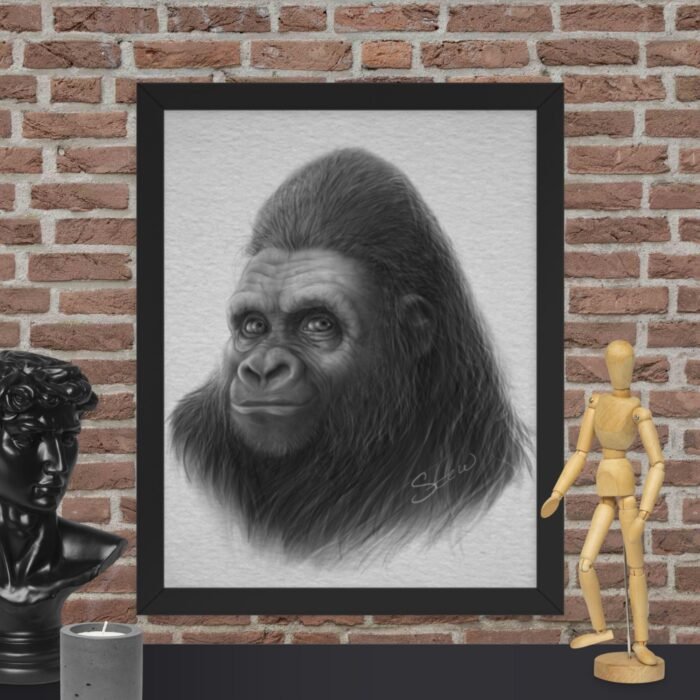 "Squatch" Framed poster 11"x14" - Image 2